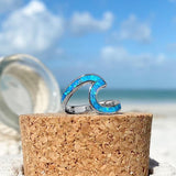 Bague mer en opale