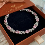 Bracelet Giada Rosalyth | Or blanc
