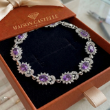 Bracelet Iridessa Violetthorn | Or blanc