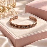 Bracelet en cuivre Méandre