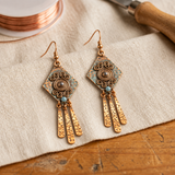 Boucles d'oreilles en cuivre Odette
