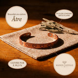 Bracelet en cuivre Âtre