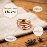 Bague en cuivre Port