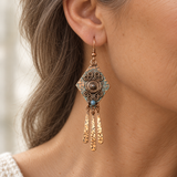Boucles d'oreilles en cuivre Odette